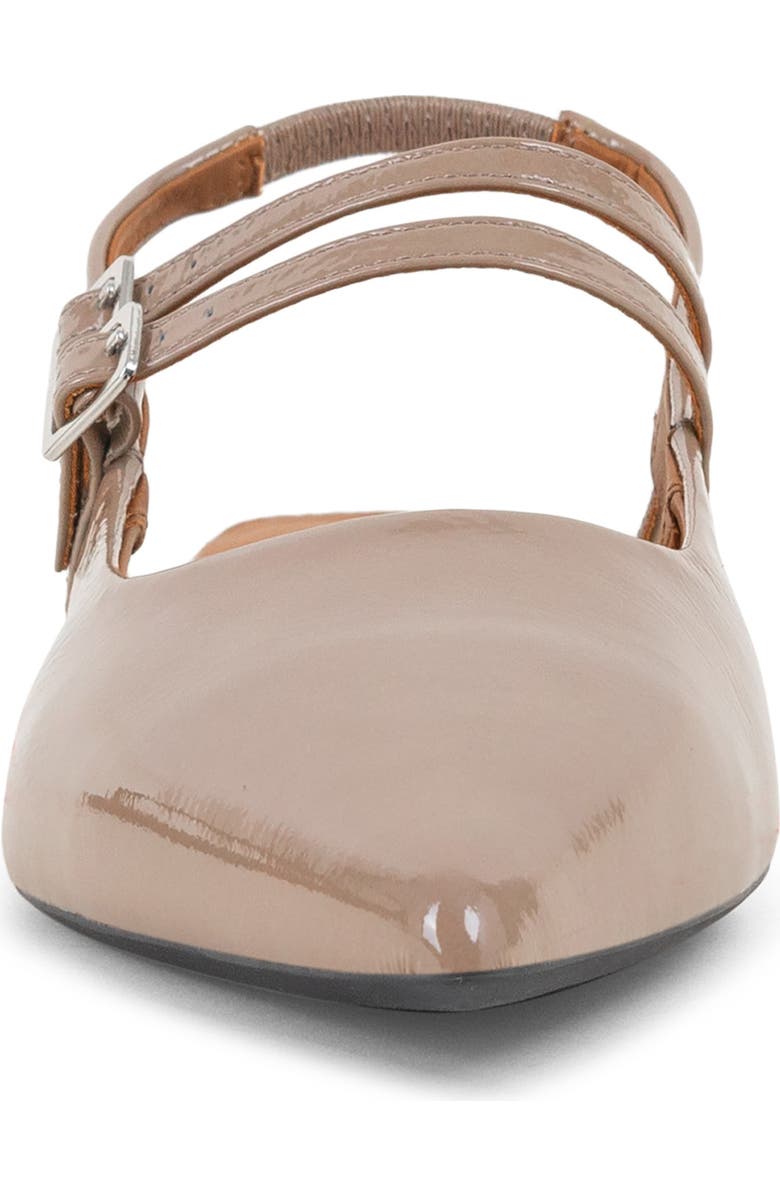 Vagabond Shoemakers Hermine Slingback Pointed Toe Flat, Alternate, color, Taupe