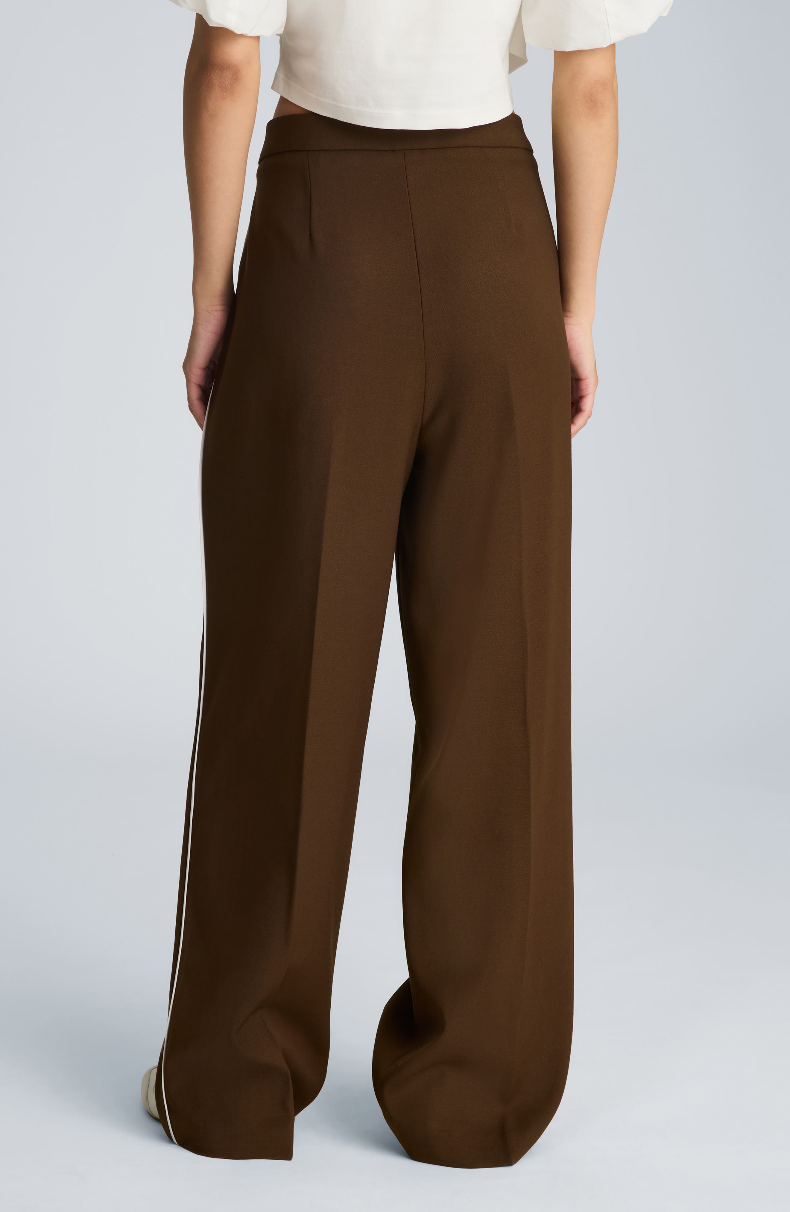 Side Stripe Wide Leg Pants - image 2