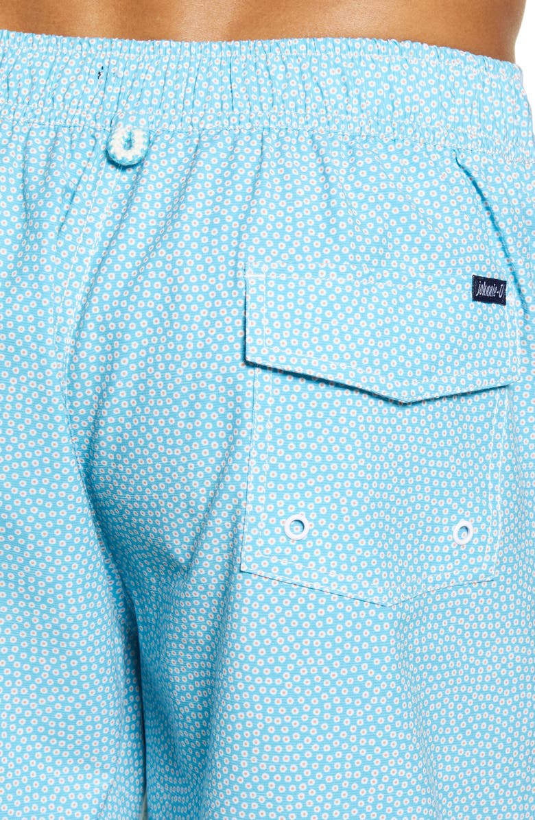 johnnie-O Crossbow Floral Swim Trunks, Alternate, color, 