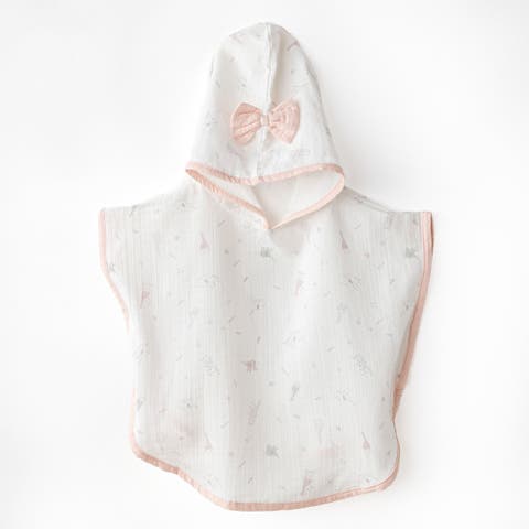 Love Family Muslin Bow Pancho (Baby)
