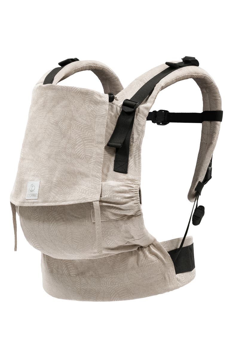 Stokke Limas Flex Organic Cotton Baby Carrier, Main, color, Floral Beige