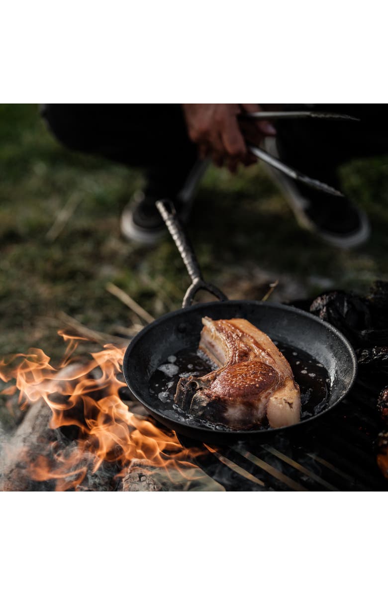 Alva Artist Carbon Steel Frying Pan Set, Alternate, color, Black