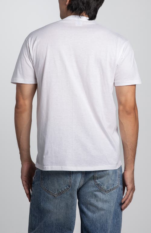 Elwood Vintage Penguins Tee In White