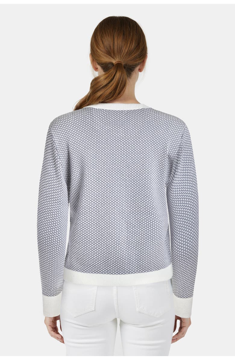 Capsule 121 The Lucy Sweater, Alternate, color, Navy/White