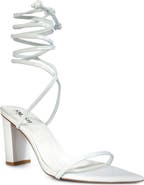 Smash Shoes Onyx Faux Leather Wrap Up Sandal