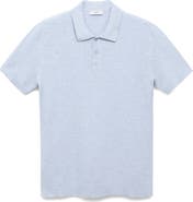 MANGO Slim Fit Knit Polo
