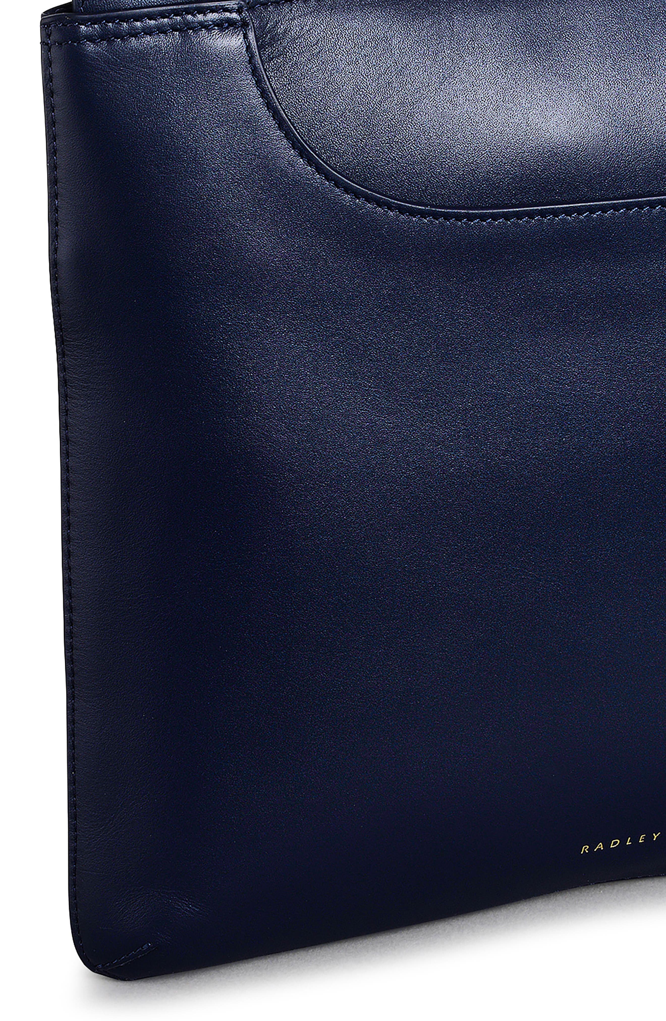 Radley Pockets Large Zip Top Crossbody Bag, Alternate, color, Ink