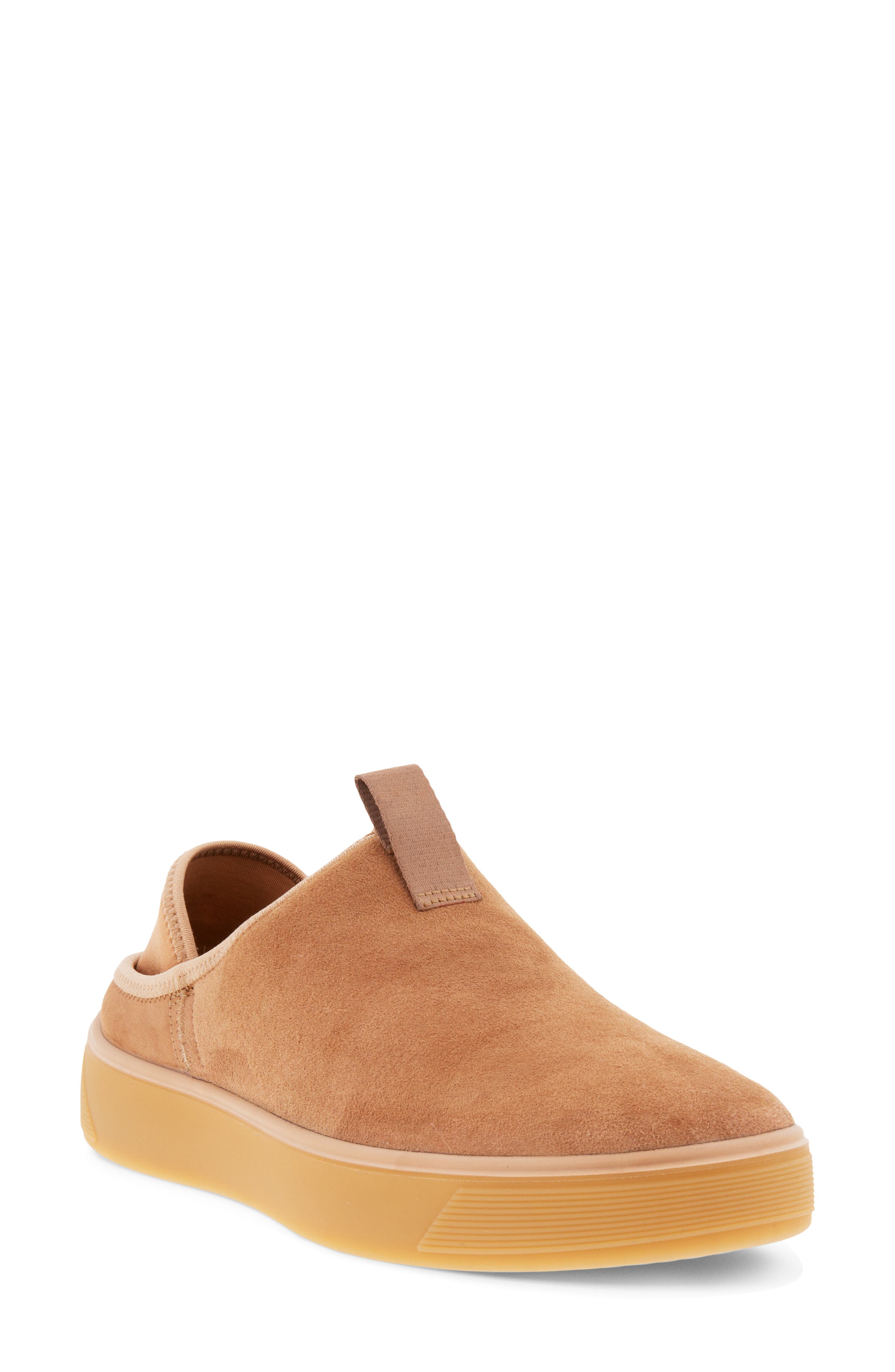 Street Tray Genuine Shearling Lined Slipper, Main, color, TOFFEE