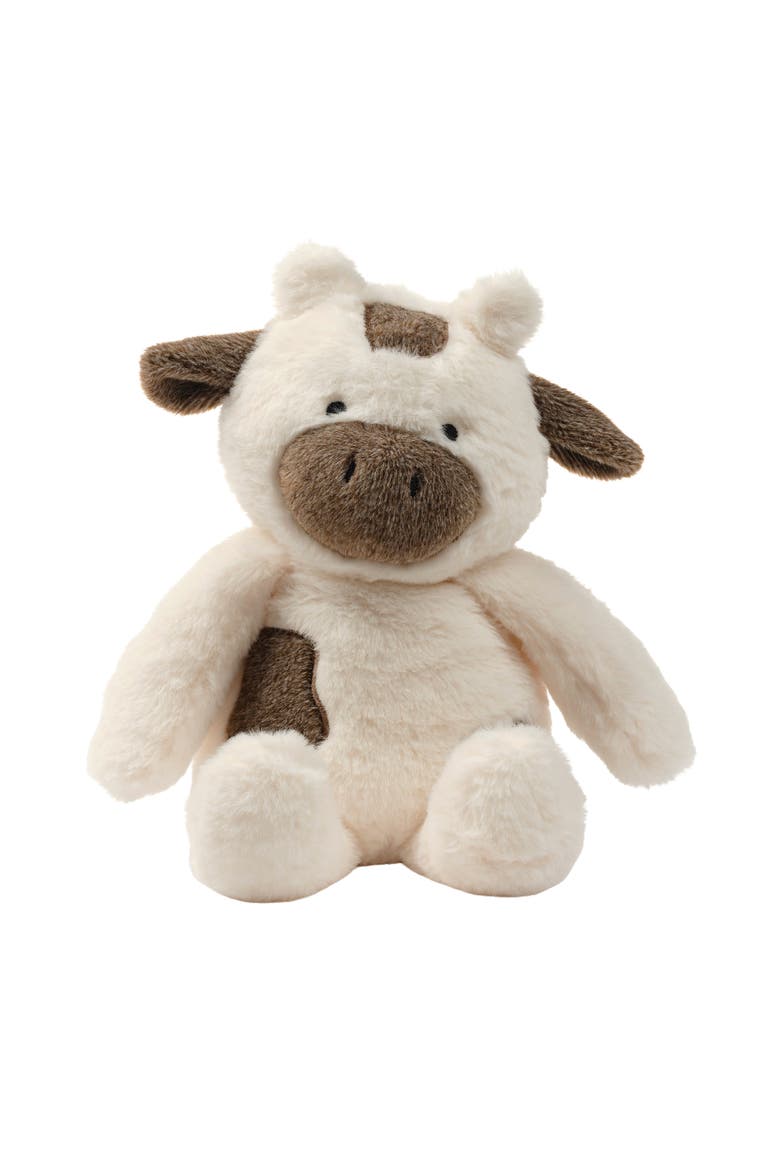 Farmyard Friends Plush Cow Stuffed Animal Toy - Milkshake, Main, color, Cream