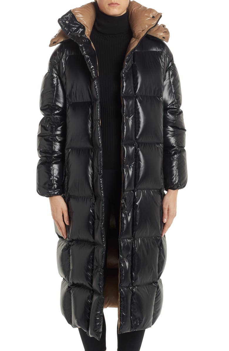 Moncler Parnaiba Long Quilted Down Puffer Coat, Main, color, 