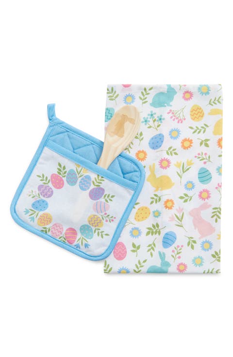 3-Piece Easter Potholder Set