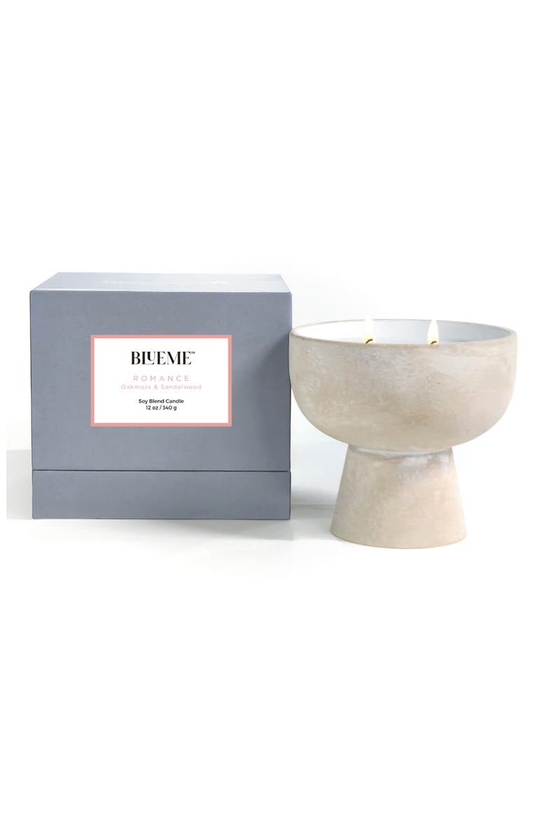 Romance Medium Ceramic Candle, Main, color, NO COLOR