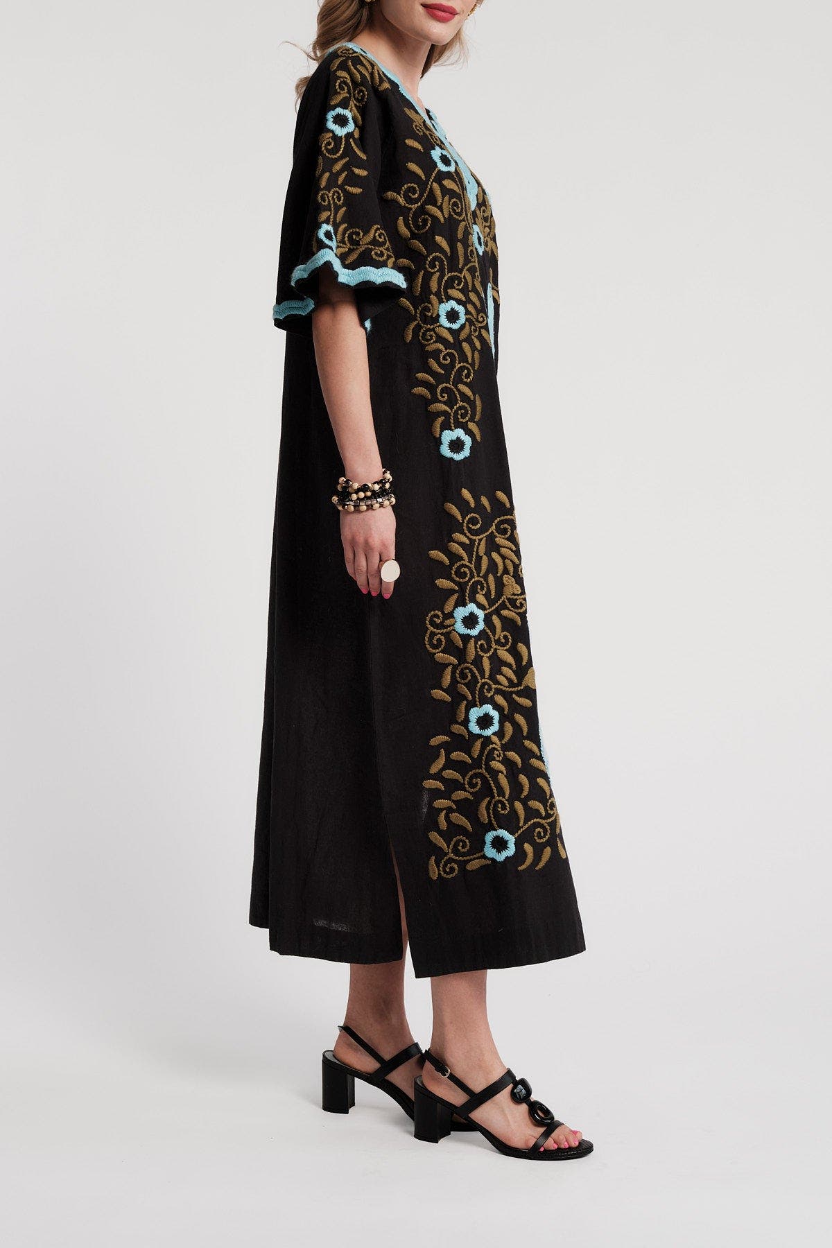 Peacock Caftan - image 2