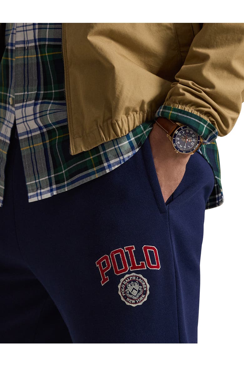 Big & Tall Varsity Graphic Joggers, Alternate, color, NEWPORT NAVY