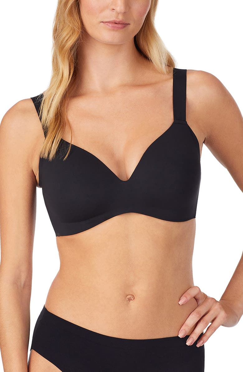 Le Mystère Le Mystére Smooth Shape 360 Smoother Bra, Main, color, Black