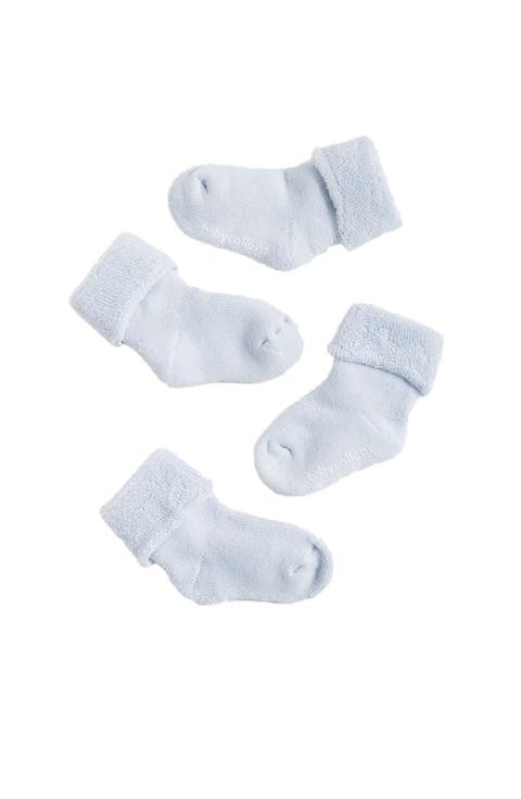 Premium Cotton Towel Sock 2-Pack for Infant