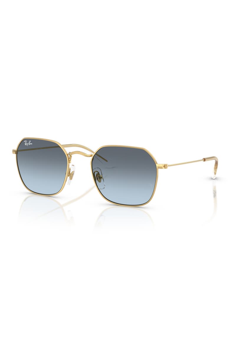 Kids' 49mm Gradient Irregular Sunglasses, Alternate, color, ARISTA GREY