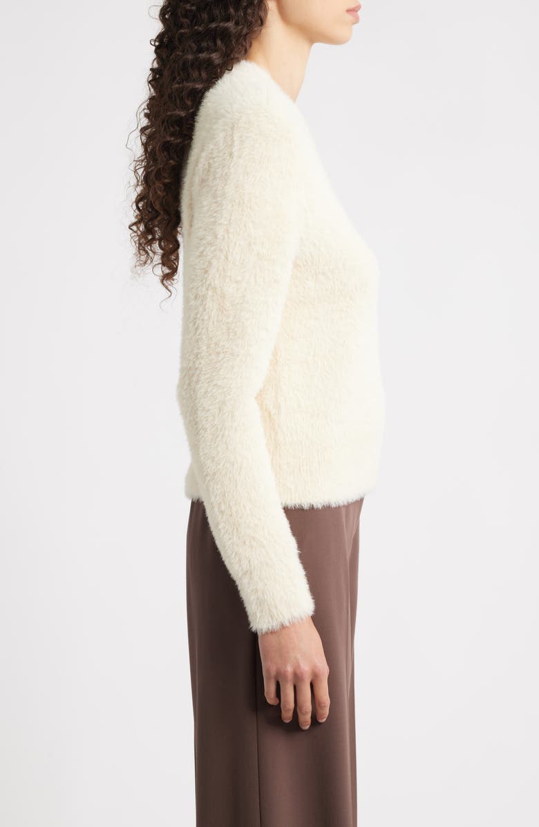 KOBI HALPERIN Thomas Fuzzy Crewneck Sweater, Alternate, color,