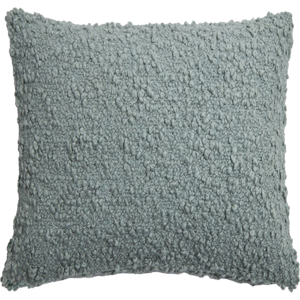 Pom Pom At Home Murphy Bouclé Accent Pillow In Blue
