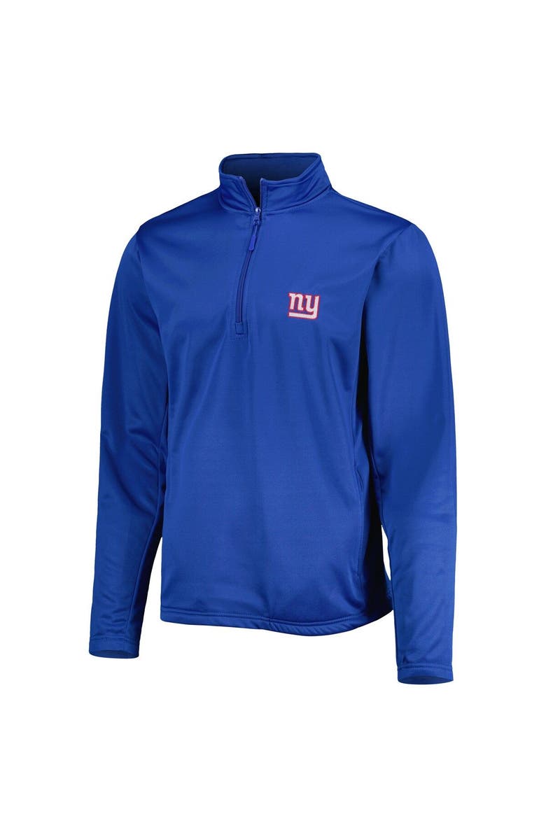 DUNBROOKE Men's Dunbrooke Royal New York Giants All-Star Tech Quarter-Zip Top, Alternate, color, Royal
