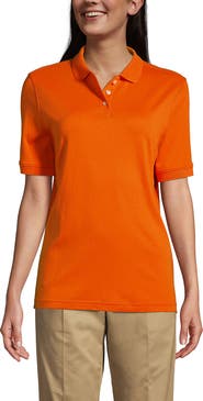 Lands' End School Uniform Short Sleeve Interlock Polo Shirt