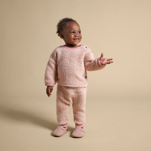 Modern Moments™ By Gerber Microfleece Drop Shoulder Top & Pant Set In Light Pink