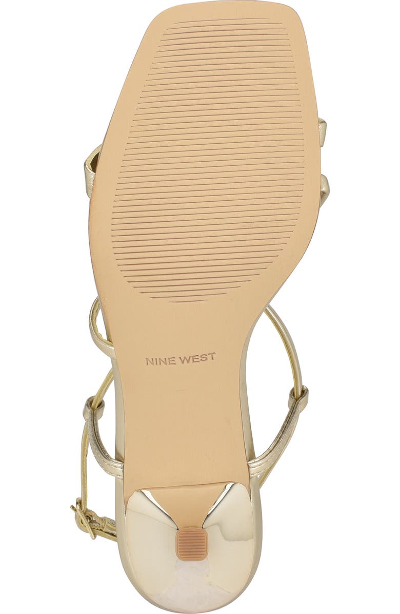 Nine West Haya Slingback Sandal, Alternate, color, Gold