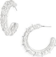 Karine Sultan Bohemian Hoop Earrings