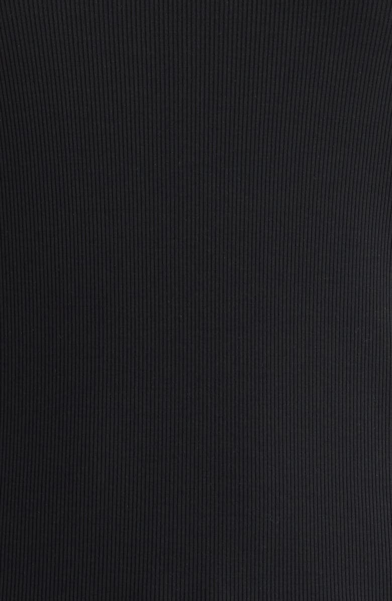 TomboyX Power Rib Tank Top, Alternate, color, Black