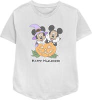 Mickey & Friends Women's Mickey & Friends Mousey Halloween  Graphic T-Shirt