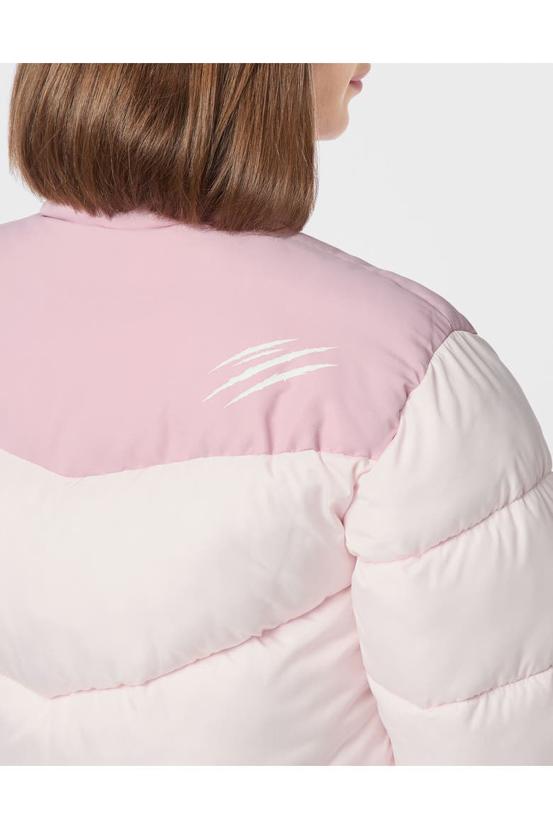 Logo Puffer Jacket Training Women, Alternate, color, rose/pink