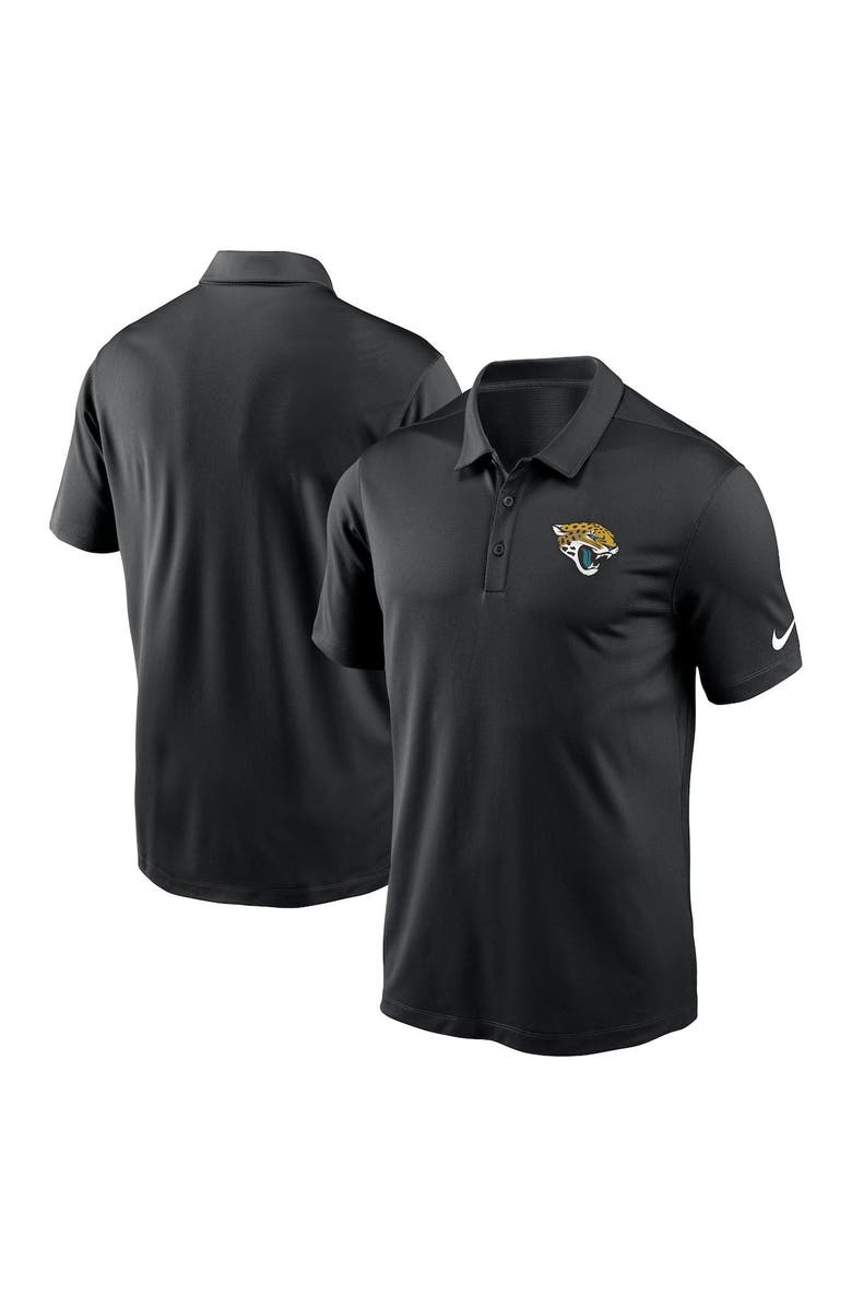 Nike Men's Nike Black Jacksonville Jaguars Franchise Team Logo Performance Polo, Alternate, color, 