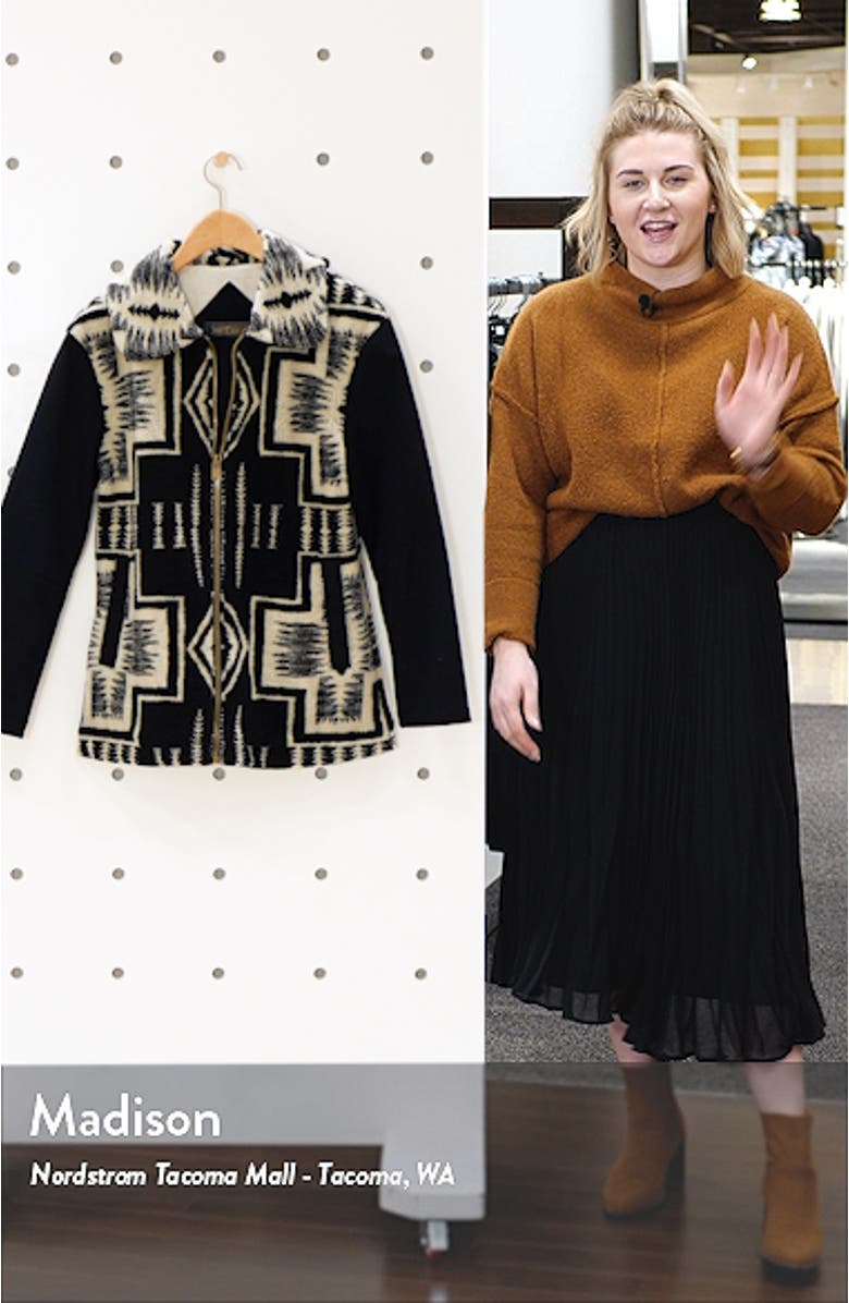 Pueblo Mixed Media Coat, sales video thumbnail