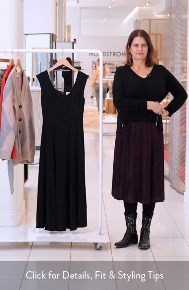 Flared Midi Dress, sales video thumbnail