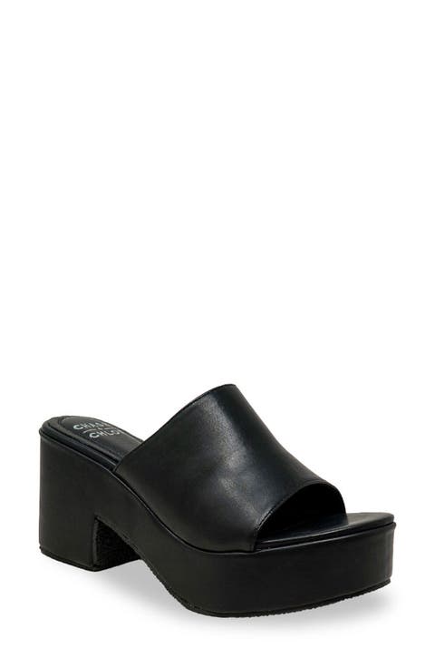 Nelly Platform Slide Sandal (Women)