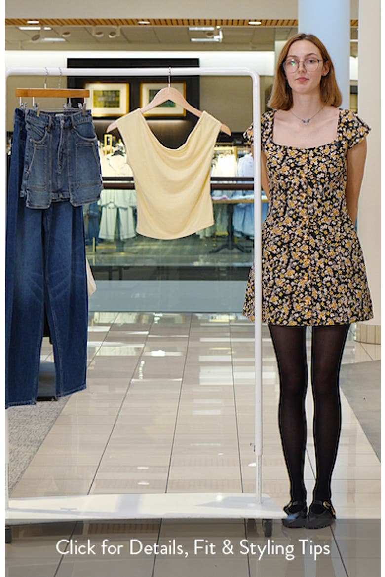 Jett One-Shoulder Crop Top video
