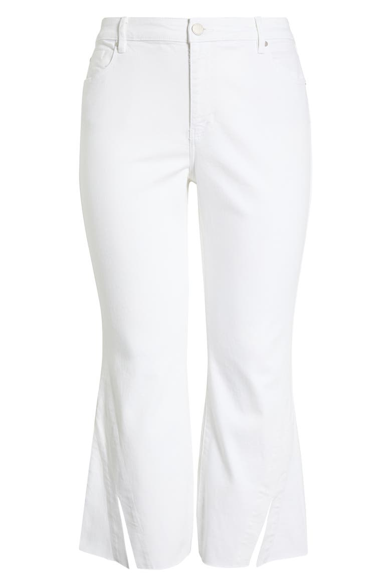 Hannah Crop Flare Jeans, Alternate, color, BRIGHT WHITE