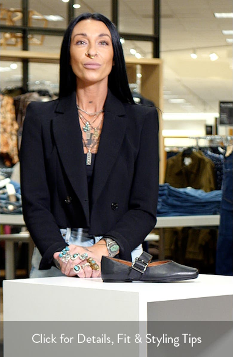 Oakes Square Toe Flat, sales video thumbnail