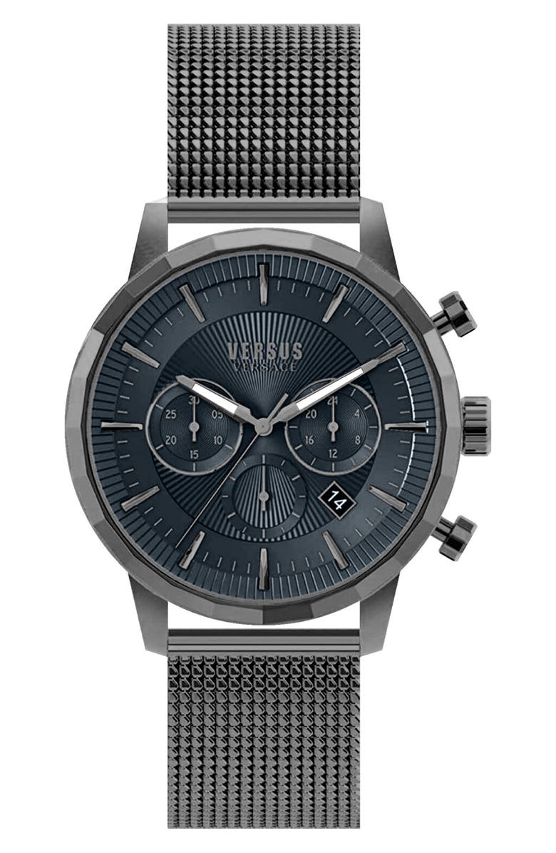 VERSUS Versace Mesh Strap Watch, 46mm, Main, color, 