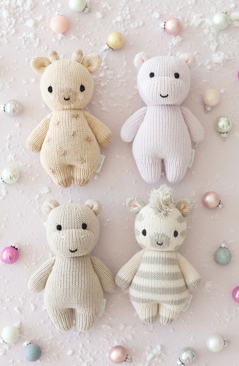 cuddle+kind Baby Giraffe Stuffed Animal, Alternate, color, Beige