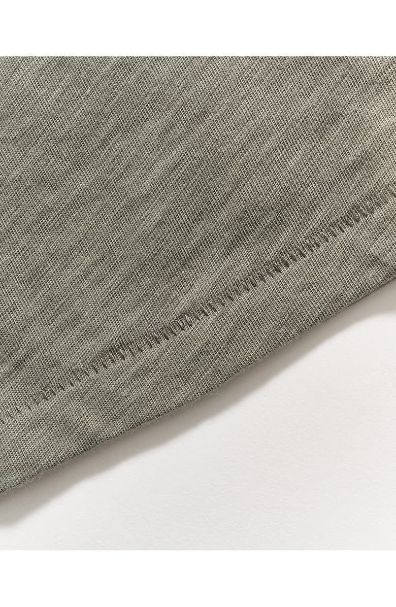 Billy Reid Short Sleeve Organic Pima Cotton Henley, Alternate, color, 