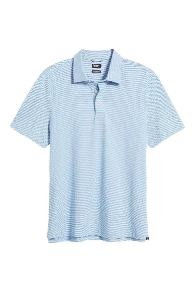 Movement Stripe Piqué Polo, Alternate, color, CLEAN LAKE FEEDER