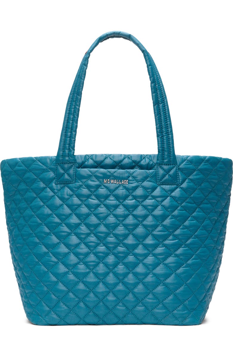 MZ Wallace Medium Metro Deluxe Tote, Main, color, Pacific