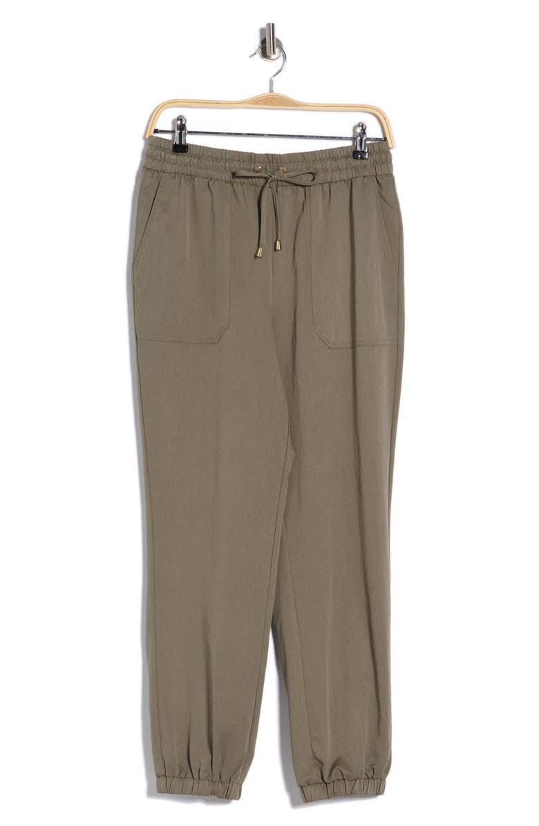 Ellen Tracy Cargo Joggers, Main, color, Light Olive