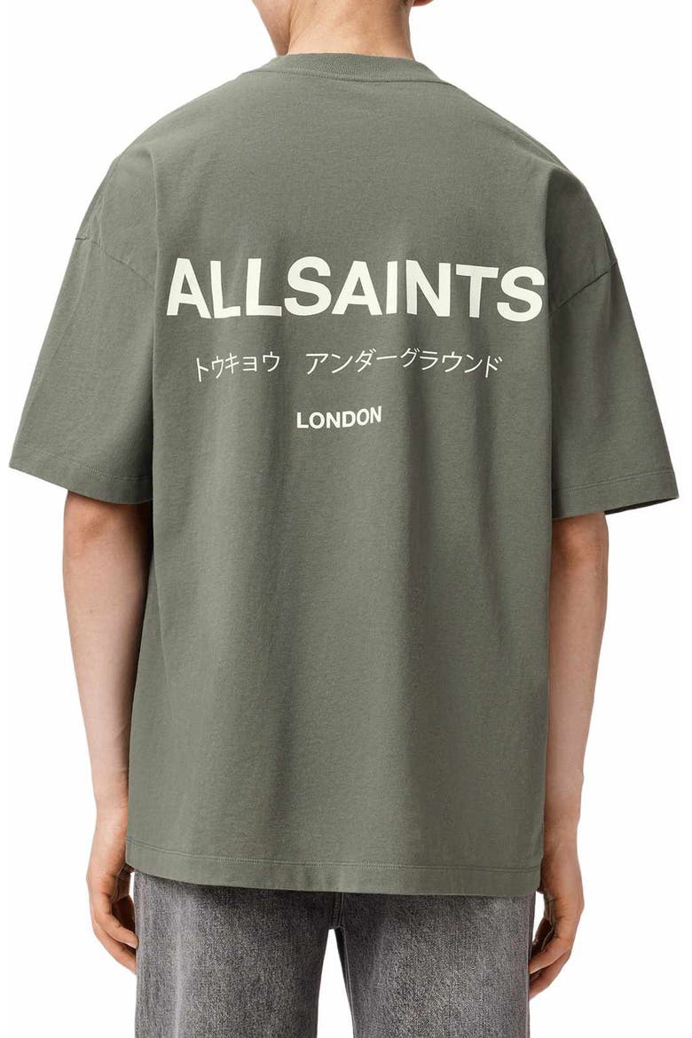 Underground Oversize Graphic T-Shirt, Alternate, color, MAPLE GREEN