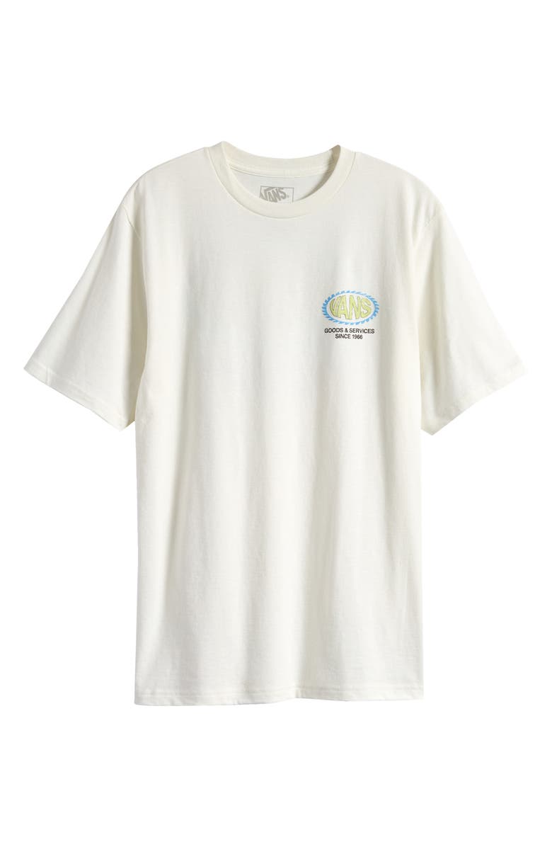 Vans Kids' Sheddler Cotton T-Shirt, Main, color, Marshmallow