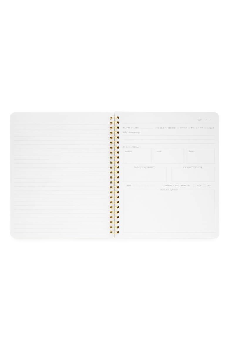 Sugar Paper Wellness Spiral Notebook, Alternate, color, 