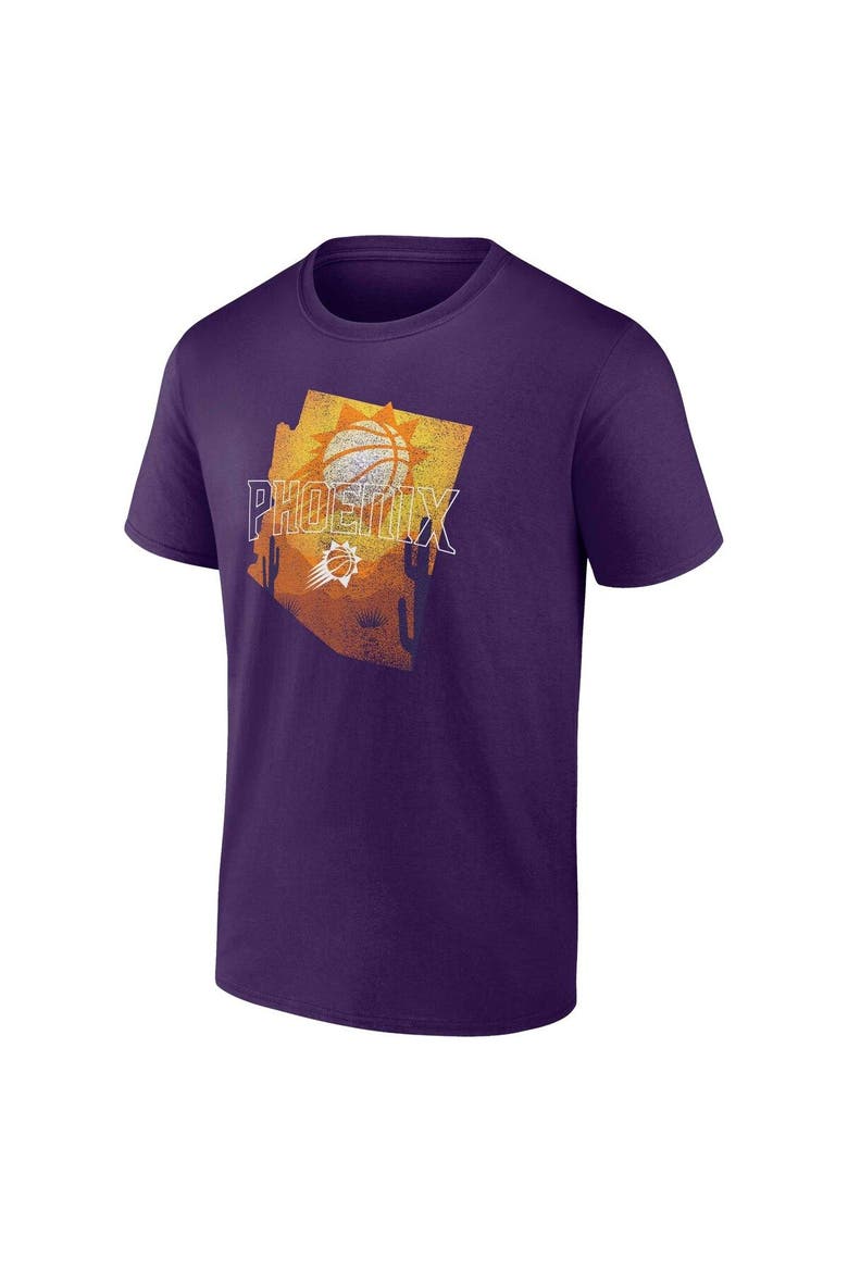 Men's Fanatics Branded Purple Phoenix Suns Hometown Originals Team Proud T-Shirt, Alternate, color, Purple