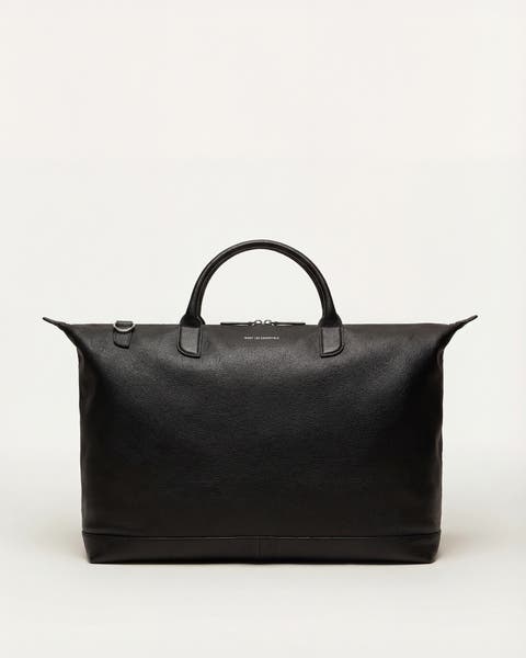 Hartsfield Pebble-Grained Leather Weekender Bag