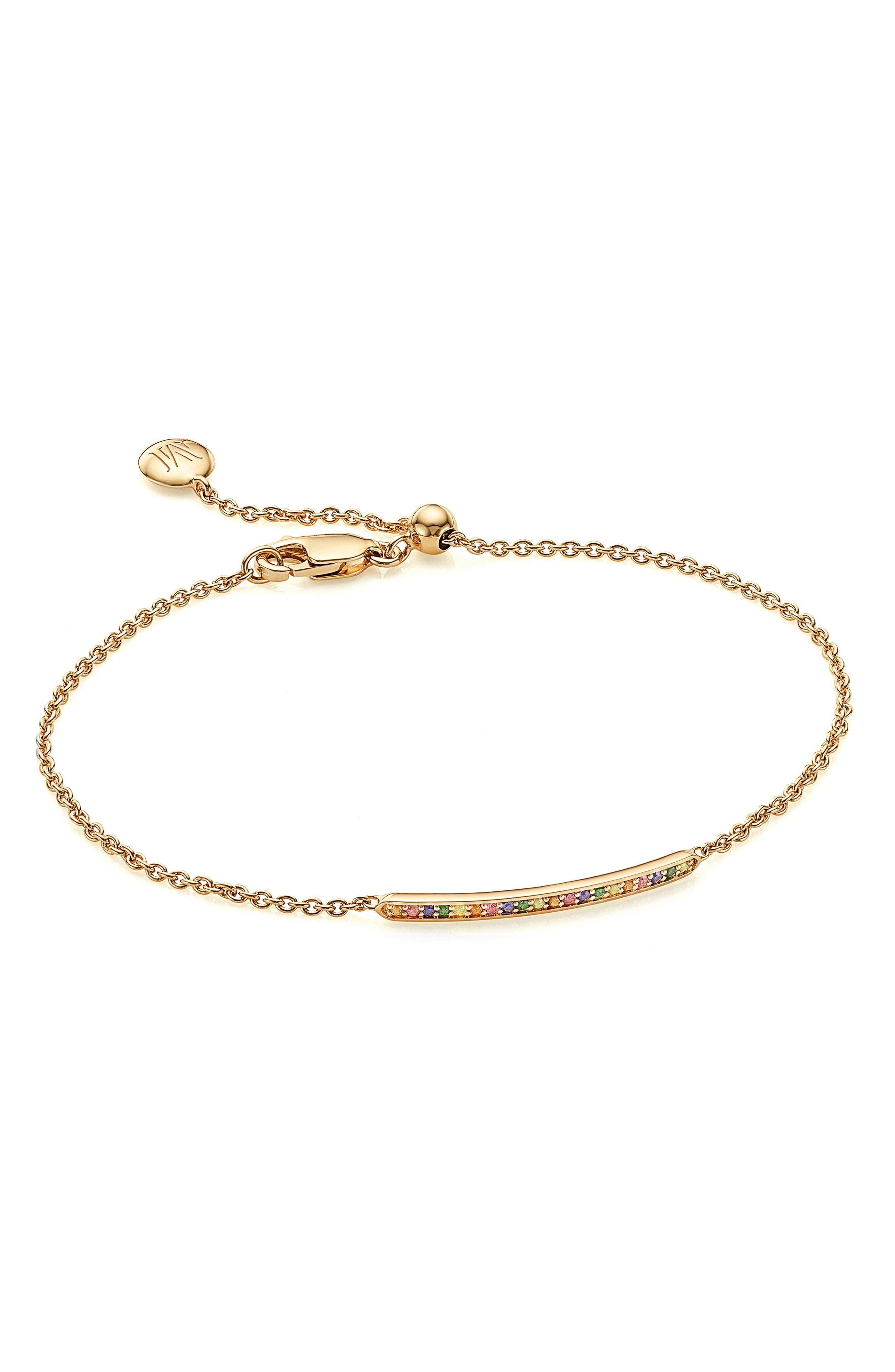 Monica Vinader Vermeil Skinny Bracelet